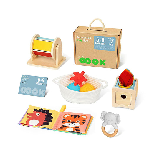 Caixa Educacional Montessori 13 pcs 5m+