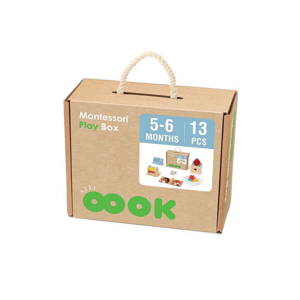 Caixa Educacional Montessori 13 pcs 5m+