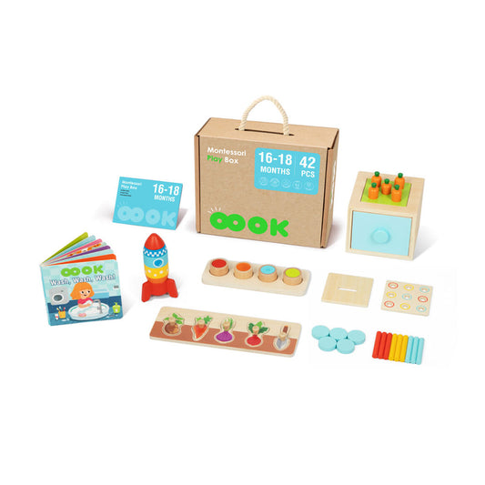 Caixa Educacional Montessori 42 pcs