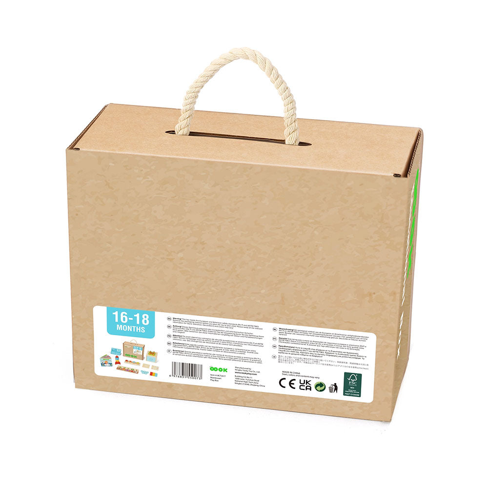 Caixa Educacional Montessori 42 pcs 16m+