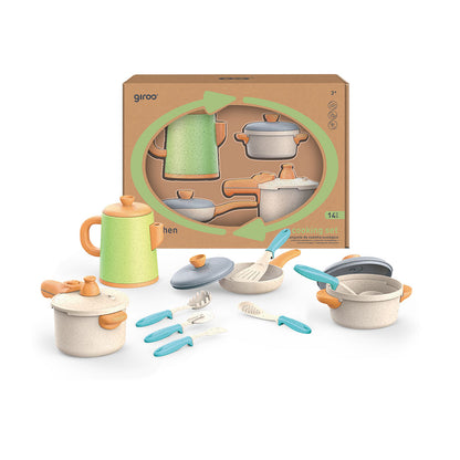 Giros Eco Set Chá 14 Peças Bio Plástico
