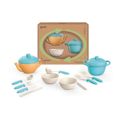 Giros Eco Set Cozinha 16 Peças Bio Plástico
