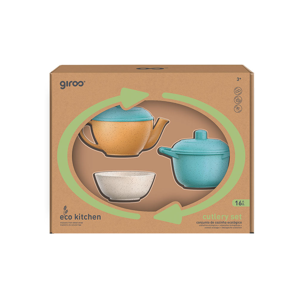 Giros Eco Set Cozinha 16 Peças Bio Plástico