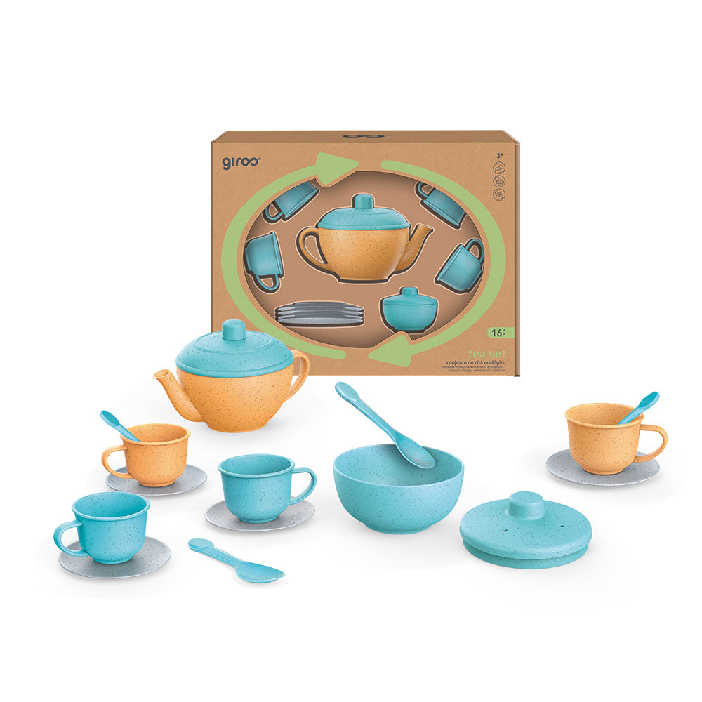 Giros Eco Set Chá 16 Peças Bio Plástico