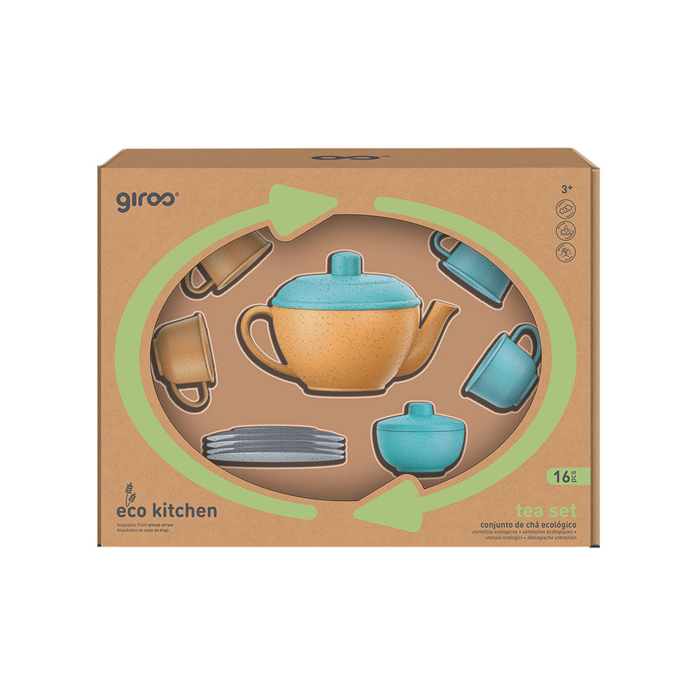 Giros Eco Set Chá 16 Peças Bio Plástico