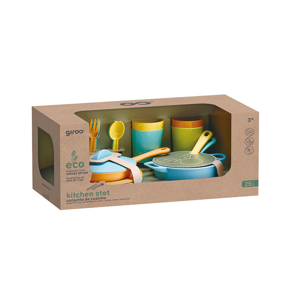 Conjunto Cozinha 25 Pcs Bio Plástico Giros