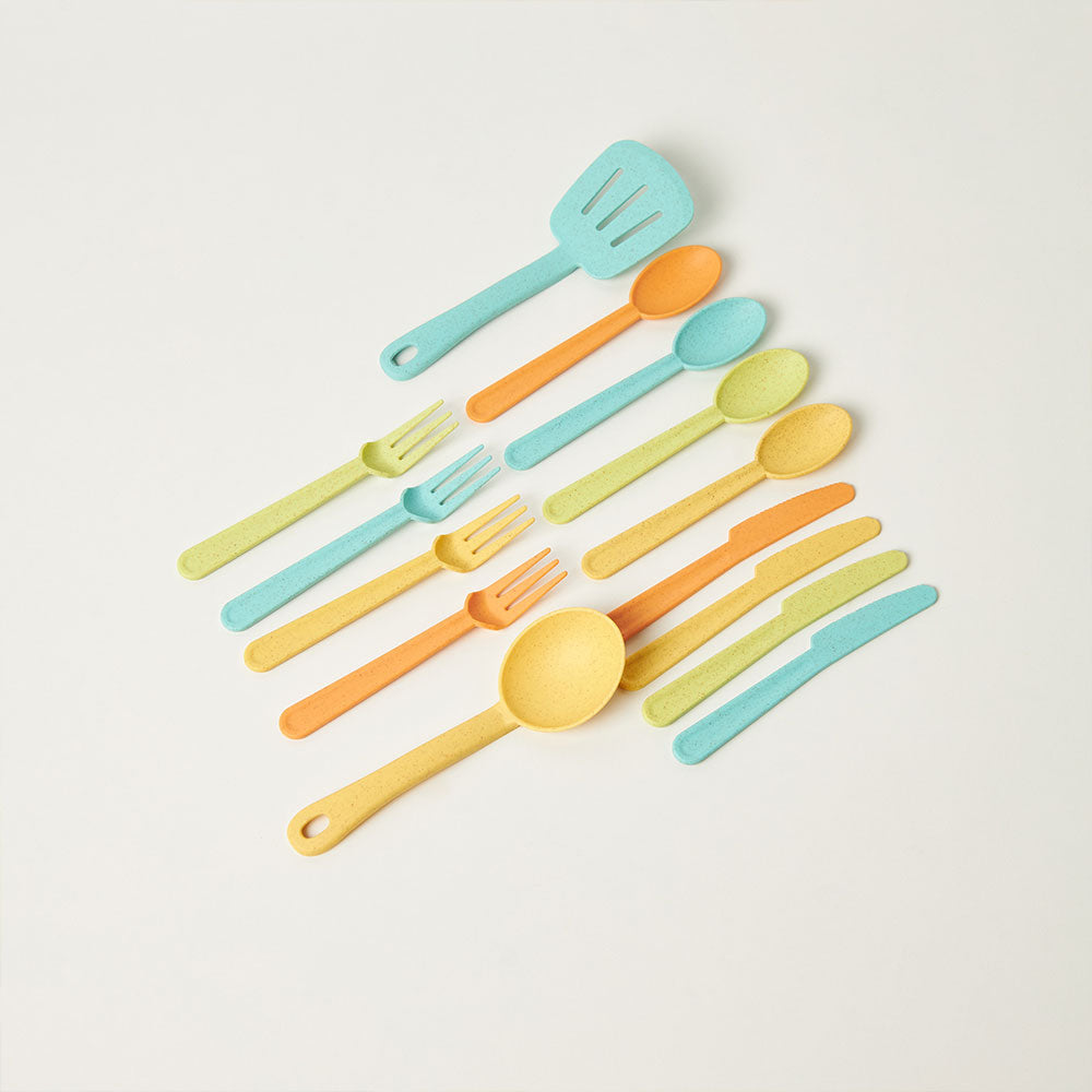 Conjunto Cozinha 25 Pcs Bio Plástico Giros