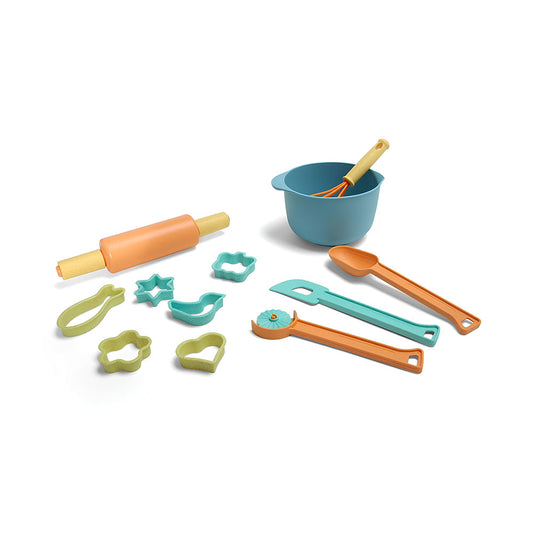 Conjunto Pastelaria 12 Pcs Bio Plástico Giros