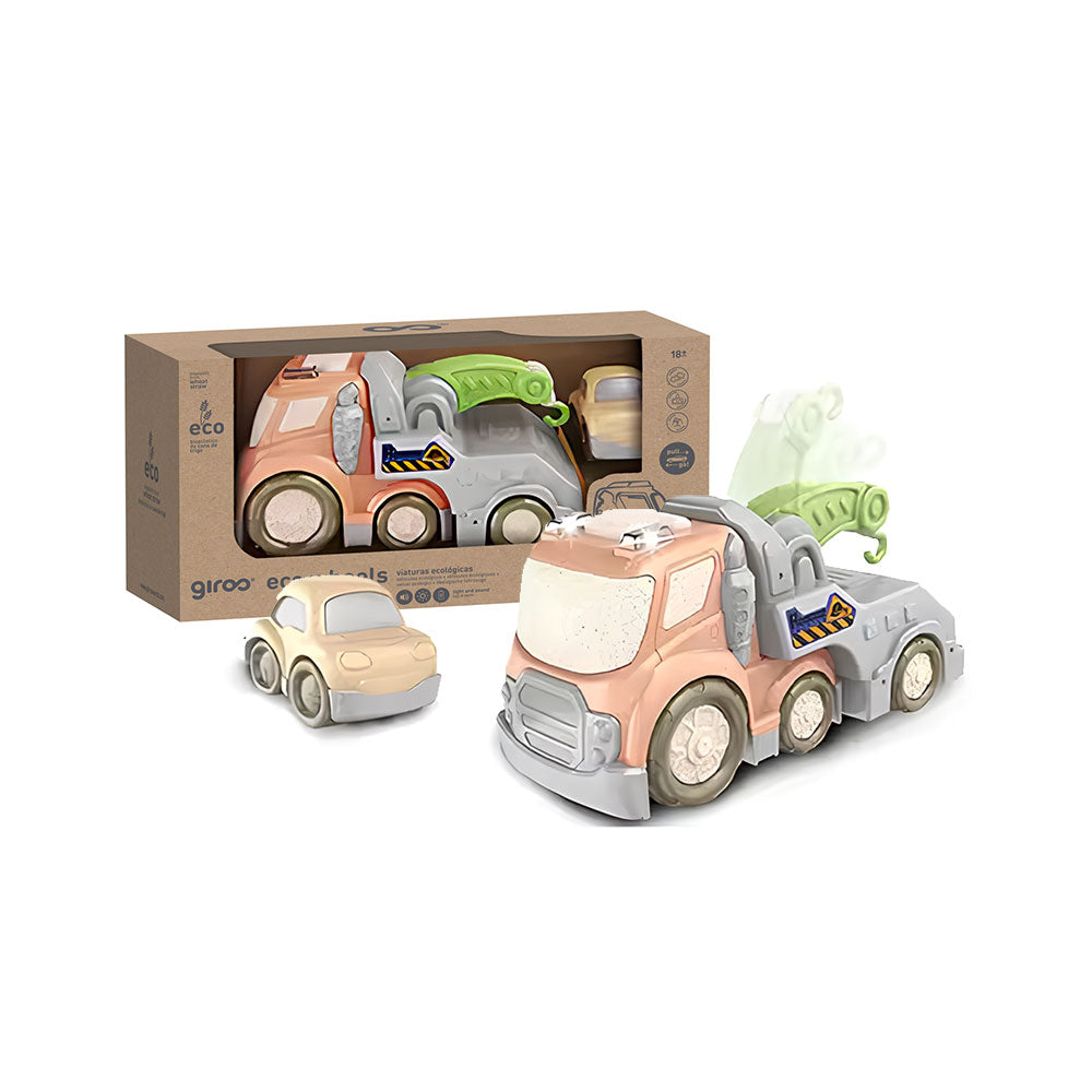 Giros Eco Camião Grua com Carrinho 30 cm