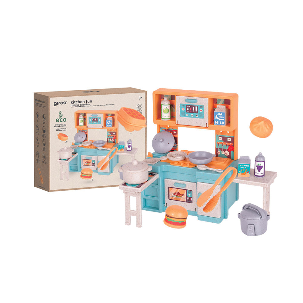 Cozinha Divertida Completa Bio Plástico Giros