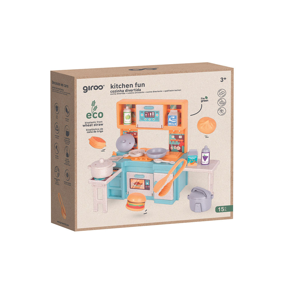 Cozinha Divertida Completa Bio Plástico Giros