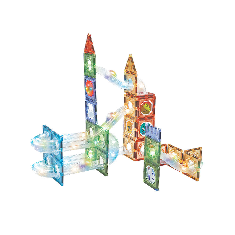 Jogo Magnético Luminoso 90 Pcs