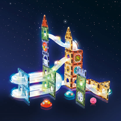 Jogo Magnético Luminoso 90 Pcs