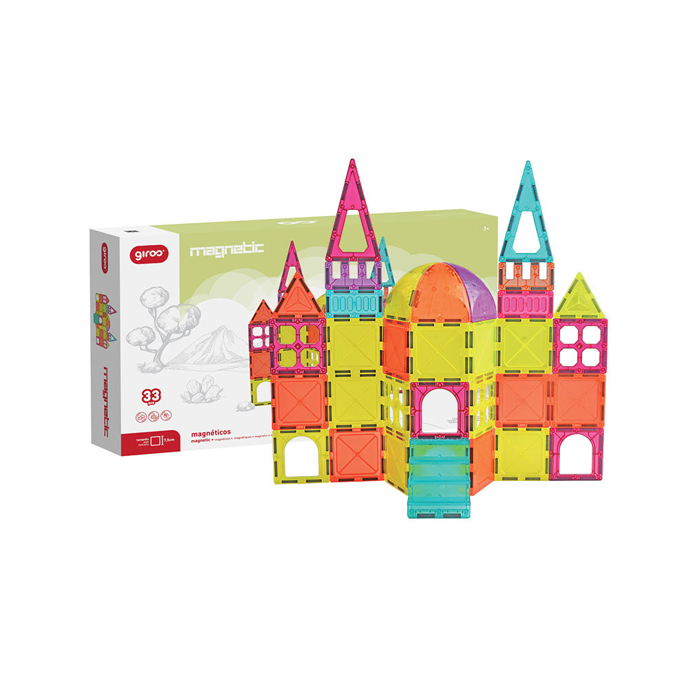 Jogo Magnético Formas 33 pcs