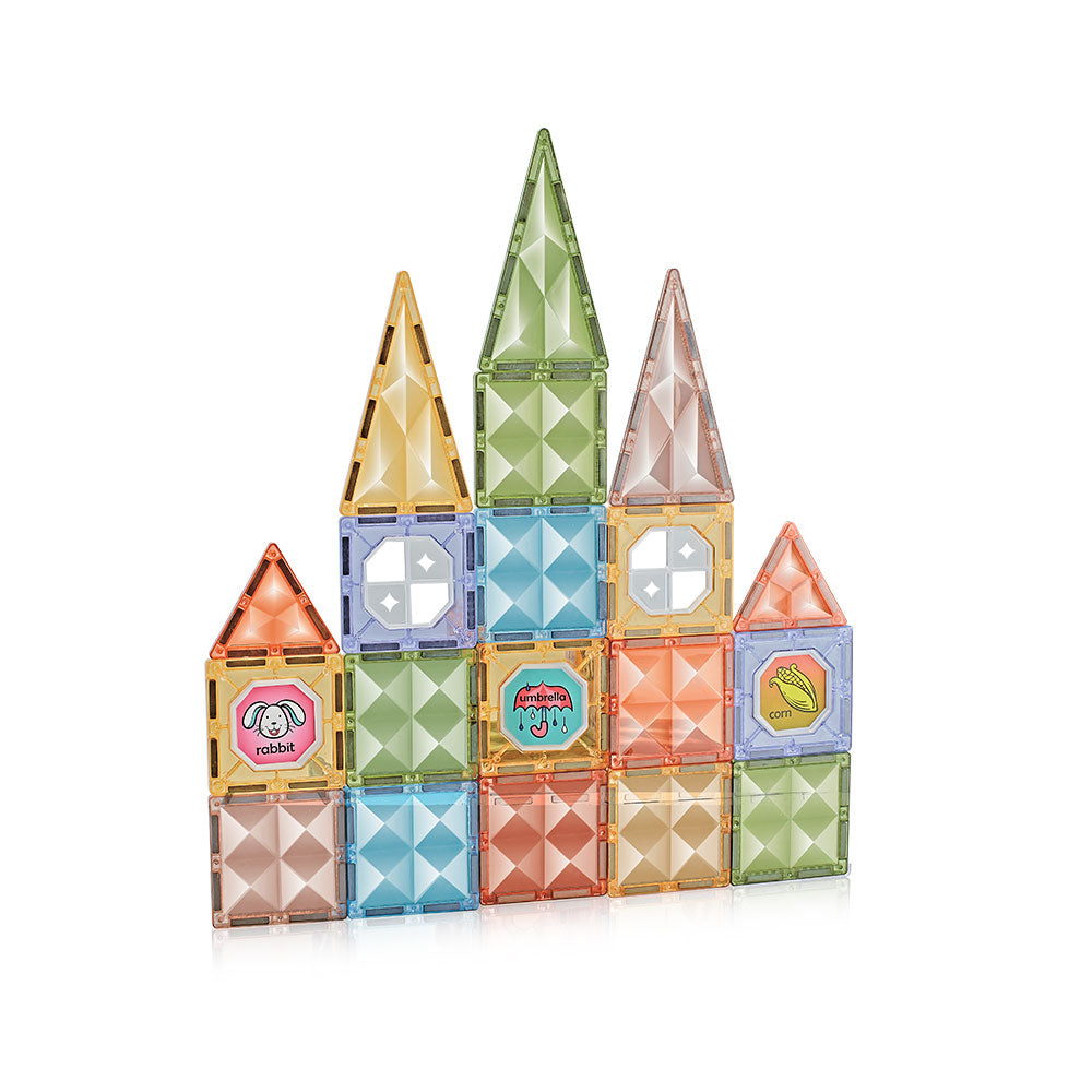 Jogo Magnético Formas Diamond 31 pcs