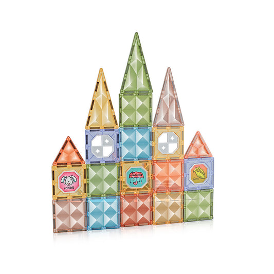 Jogo Magnético Formas Diamond 31 pcs