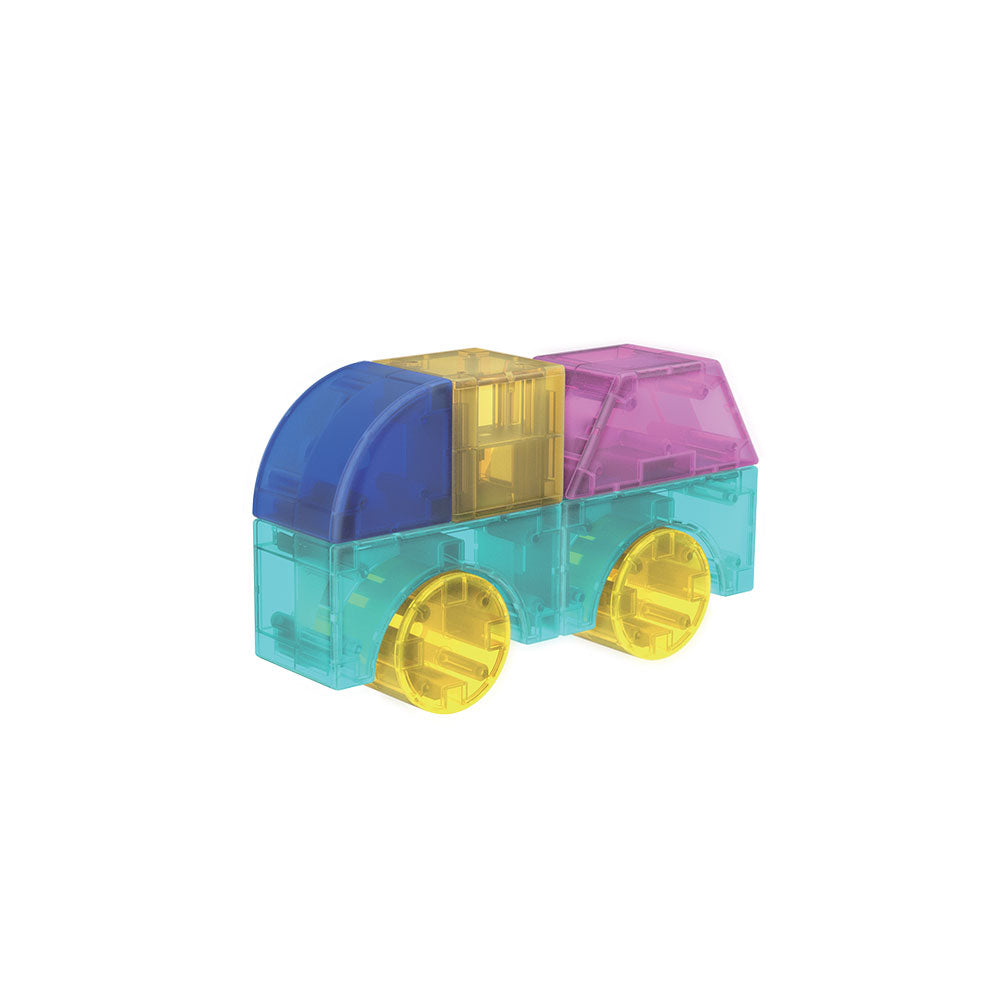 Jogo Magnético Blocos Transparentes 22 pcs