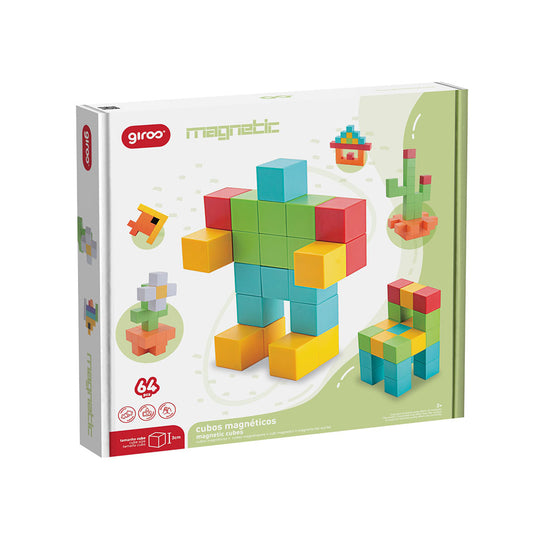 Jogo 64 Cubos Magnéticos
