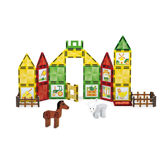 Jogo Magnético A Quinta 46 pcs c/ 6 Marcadores