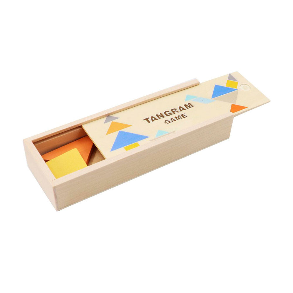 Jogo Tangram em Madeira