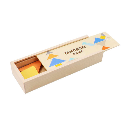 Jogo Tangram em Madeira