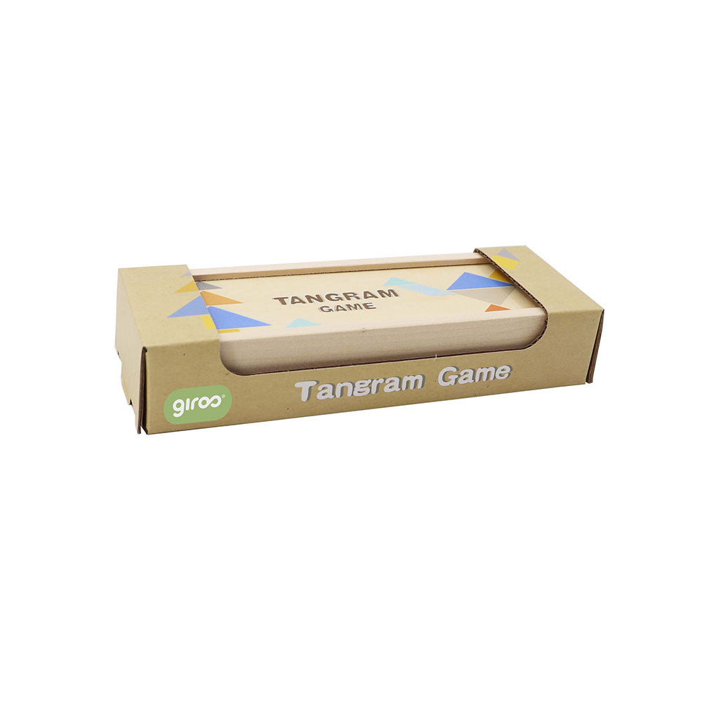 Jogo Tangram em Madeira