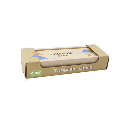 Jogo Tangram em Madeira