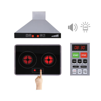 Cozinha Madeira DeLuxe 10 pcs 3+