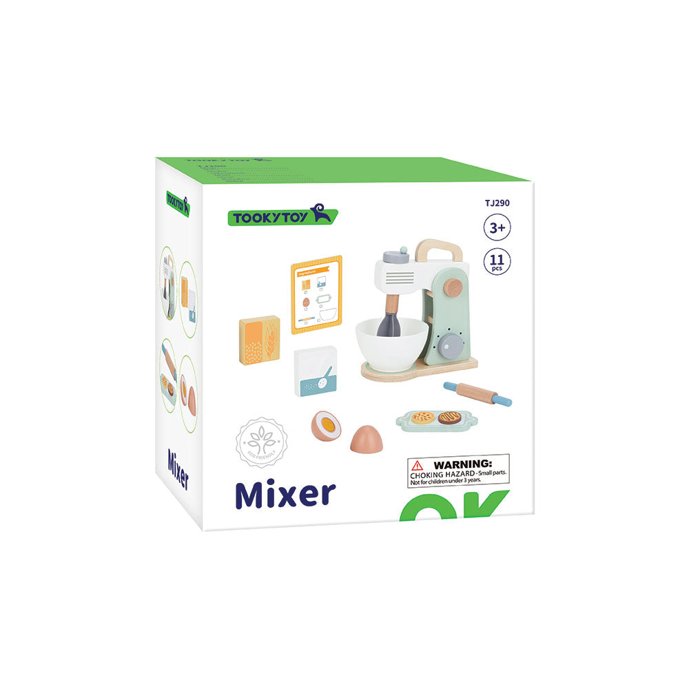 Set Batedeira Madeira 11 pcs 3+